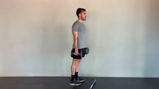 Weighted DB Calf Raise