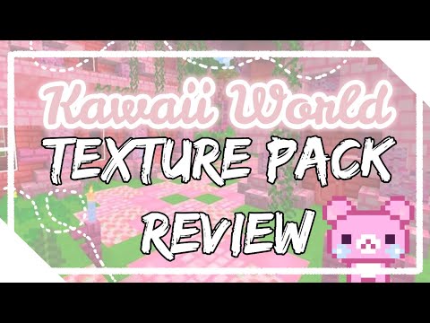 iiHunter - Kawaii World Texture Pack Review 1.14.2【 Minecraft 】