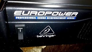 Video thumbnail for Behringer Europower EP4000 Amplifier by PA TECH