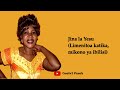 Angela Chibalonza - Jina la Yesu [Lyric video]