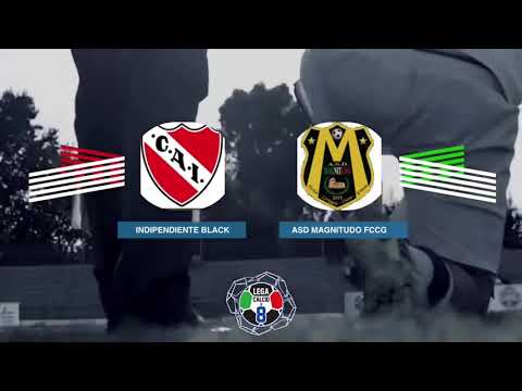 LEGACALCIO8 STAGIONE 21/22 SERIE A2: INDIPENDIENTE BLACK - ASD MAGNITUDO FCCG