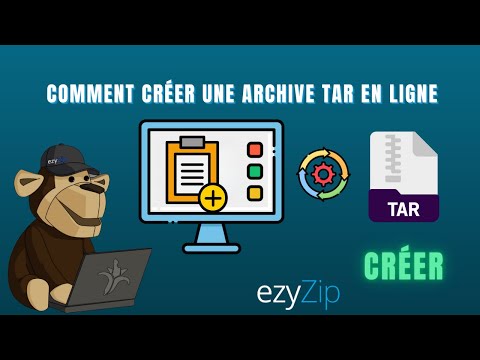 Comment créer des archives TAR en ligne