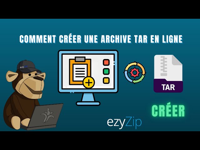 Comment créer des archives TAR en ligne