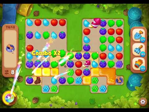 GardenScapes Level 11648 no boosters