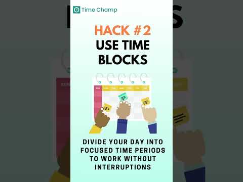 Time Management Hacks