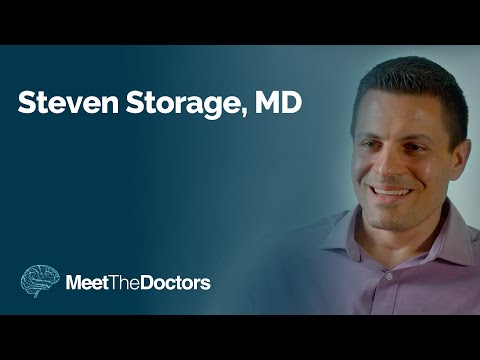 Meet the Doctors - Steven Storage, MD