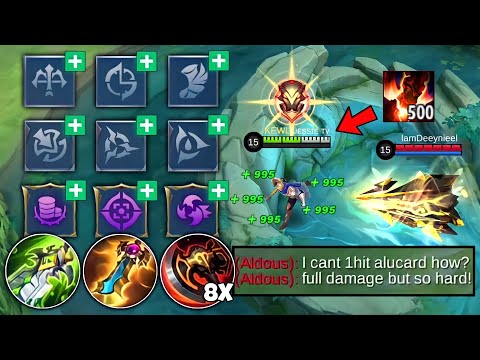 MOONTON THANKS FOR THIS NEW ALUCARD SHIELD BUG BUILD!!!
