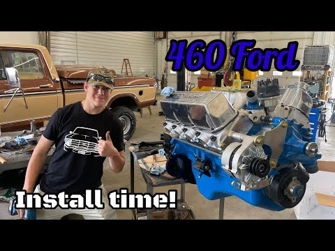 Will the big block Ford 460 fit into Hunters 1977 Ford F250 Highboy? So close