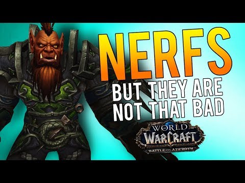 BFA First Wave of Rogue PvP Nerfs - World of Warcraft: Battle For Azeroth (BETA)