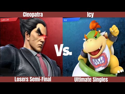 SOS#22 Losers Semi-Final - Cleopatra(Kazuya, Roy) VS Icy(Bowser Jr, Kirby, Lucina)