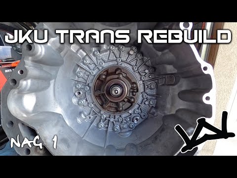 Jeep JKU Nag1 Transmission Rebuild