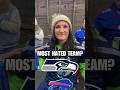 What Team Do Seattle Seahawks Fans HATE Most Seahawks 49ers Nfl Shorts