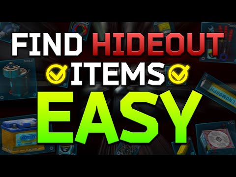 How to find Hideout Items FAST & EASY in Tarkov patch 0.16