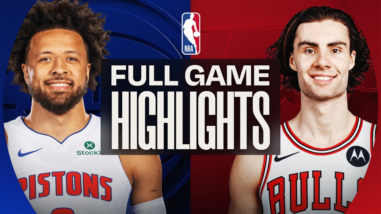 PISTONS at BULLS | FULL GAME HIGHLIGHTS | February 21, 2026