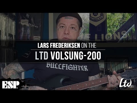 Lars Frederiksen (Rancid) on the LTD Volsung-200 | ESP Guitars