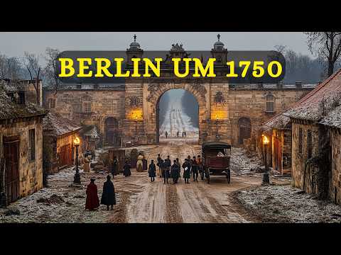 Eine Tour durch Berlin Preussen um 1750 (K.I. Rekonstruktion)