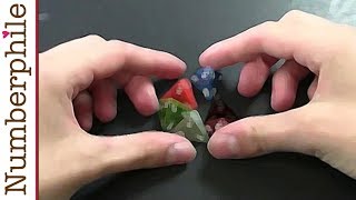 ViHart on Tetrahedral Dice - Numberphile