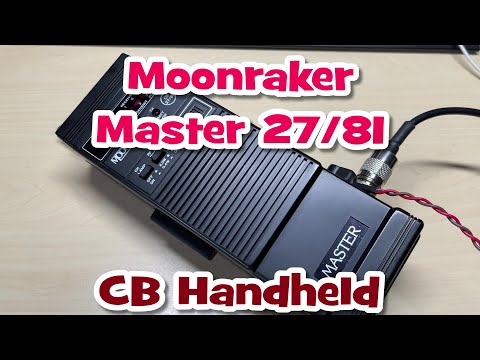 EP 104 - Moonraker Master CB 27/81 Handheld radio.