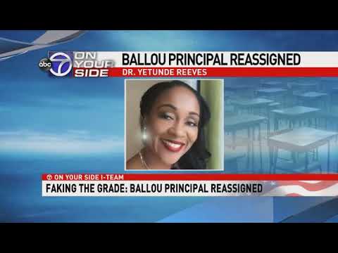 FAKING THE GRADE Ballou principal out, grad requirements may be lowered