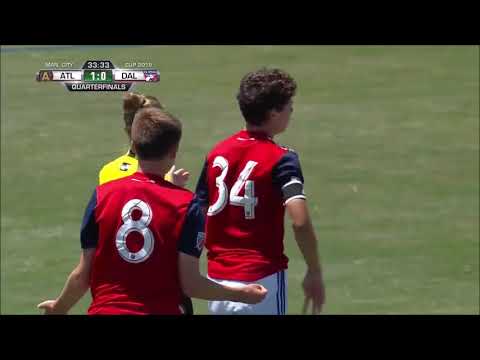 Manchester City Cup U14 Super Group quarterfinal highlights Atlanta United vs. FC Dallas