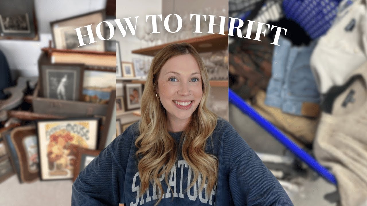 HOW TO THRIFT (like a pro) all the thrifting tips & tricks!