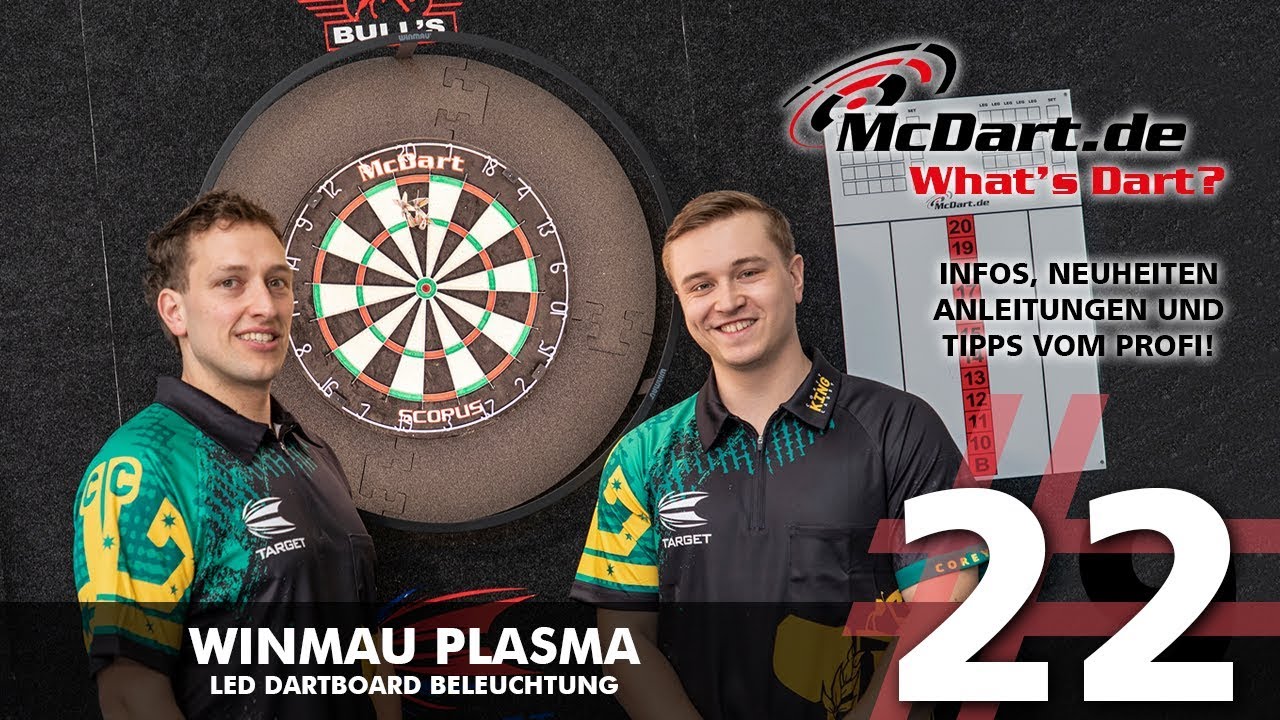 What's Dart #22 - Winmau Plasma LED Dartboard Beleuchtung