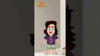 ELE TEM MEDO DE GATO - TUTU E TUTUZINHO #shorts #animação