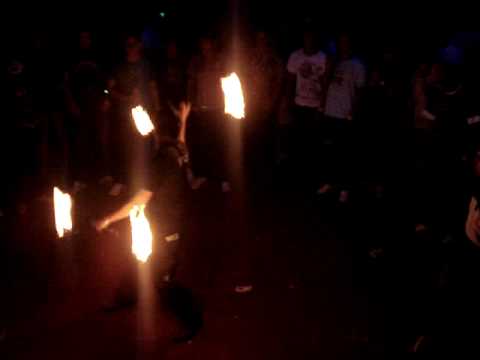 FACTORY MUSIC LIVE - Bruno Barudi e Apresentação de Malabares de Fogo by FLY ART´S