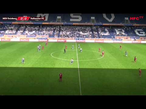 4.ST Spielbericht MSV Duisburg - Hallescher FC