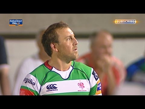Alberto di Bernardo 2nd Penalty brings Treviso closer - Benetton Treviso v Ospreys 7th Sept 2013