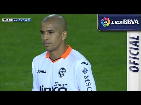 Gol de Feghouli (2-2) en el Valencia CF - Real Valladolid - HD