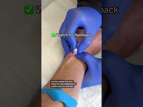 IV Start Tips💉 #RN #BSN #nursehumor