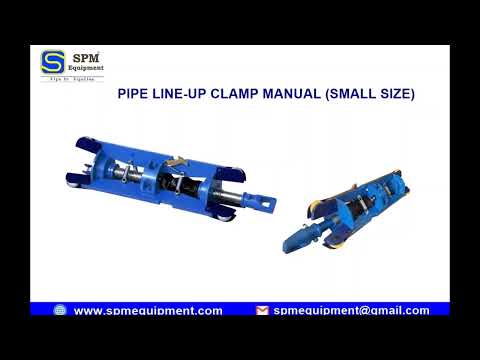 External Hydraulic Cage Type Pipe Clamp