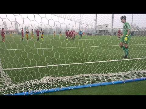 Under 15, 5^ Ritorno - Parma-Livorno,14' st punizione Ribaudo sulla barriera