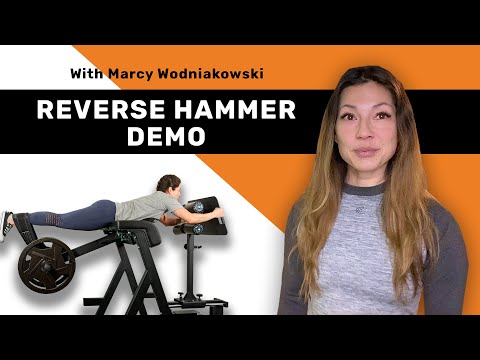 Reverse Hammer - The 2 in 1 GHD Reverse Back Extension by Bells of Steel