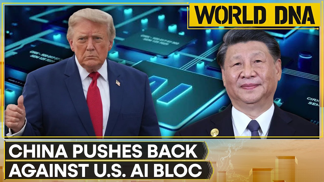 US Warns Countries Over China's Rival AI Framework | World DNA