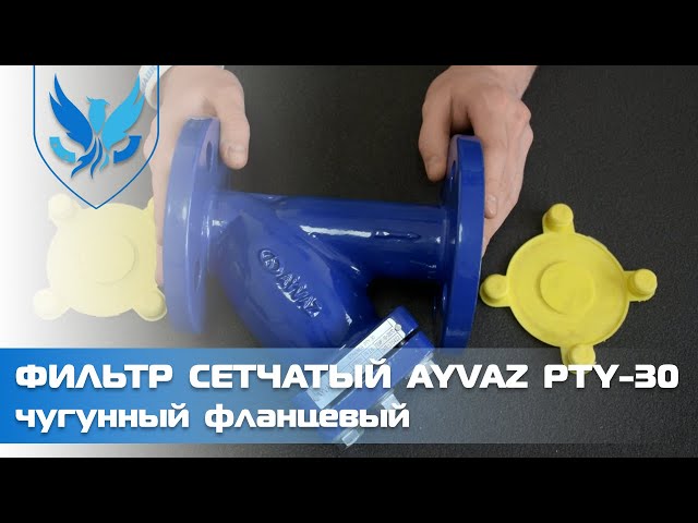 Фільтр сітчастий фланцевий чавунний Ayvaz PTY-30