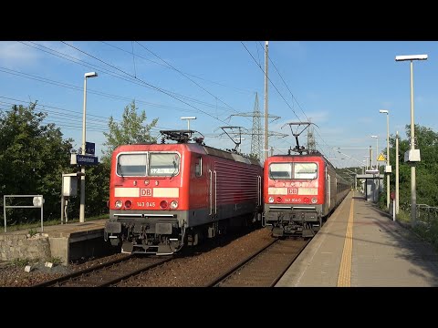 BR 143 + x-Wagen Abschied auf S 2 Nürnberg - Altdorf 2020 (4K)