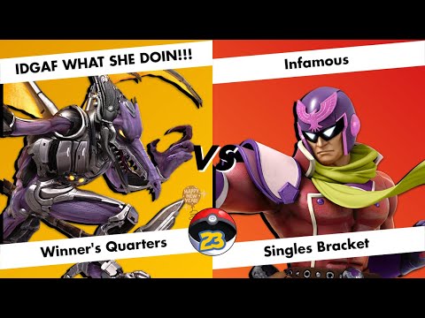 Central Colosseum 23 - Winner's Quarters - IDGAFWHATSHEDOIN!!! (Ridley) vs Infamous (Captain Falcon)