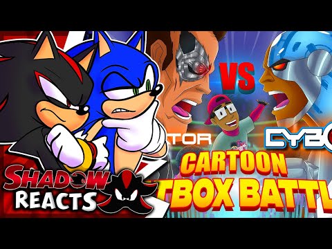 Sonic & Shadow Reacts To Cyborg Vs Terminator (Remastered) - Cartoon Beatbox Battles!