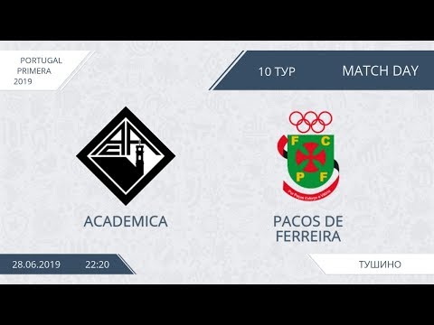 AFL19. Portugal. Primera. Day 10. Academica -Pacos De Ferreira