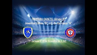 R.F.F.M. - PRIMERA CADETE (Grupo 1) - Jornada 8: Juventud Sanse 2-1 C.D. Carranza