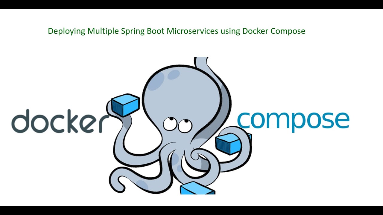 Docker For Java Developer :  Deploying Multiple Spring Boot Microservices using Docker Compose