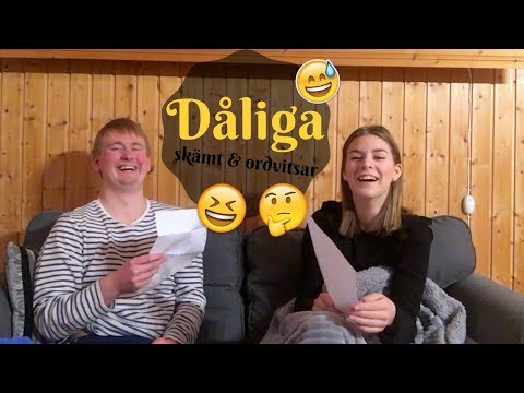 SJUKT DÅLIGA SKÄMT & ORDVITSAR ft. Hanna Ragnarsson