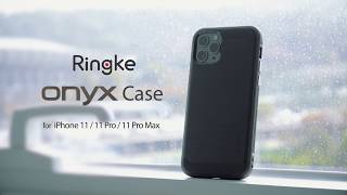 Ringke Onyx Apple iPhone 11 Pro Max Hoesje Zwart Hoesjes