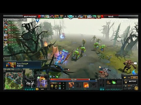 [KDL] Tier1 : 1set MVP PHOENIX vs RAVE -DOTA2,EsportsTV