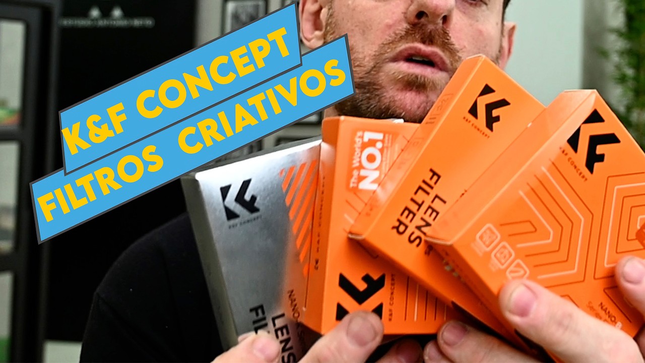 Filtros Criativos Star e Prismático K&F Concept