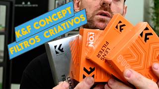 Filtros Criativos Star e Prismático K&F Concept