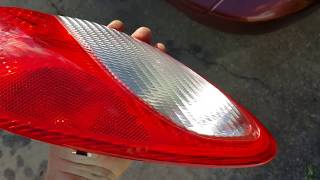 Chrysler PT Cruiser Tail Light Out- Replacing a Tail Light/Brake Light Bulb and Turn Signal Bulb DIY