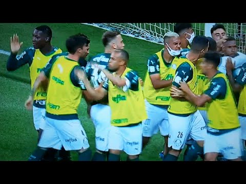 GOL DE WESLEY - PALMEIRAS 2X0 GRÊMIO - FINAL COPA DO BRASIL 2020